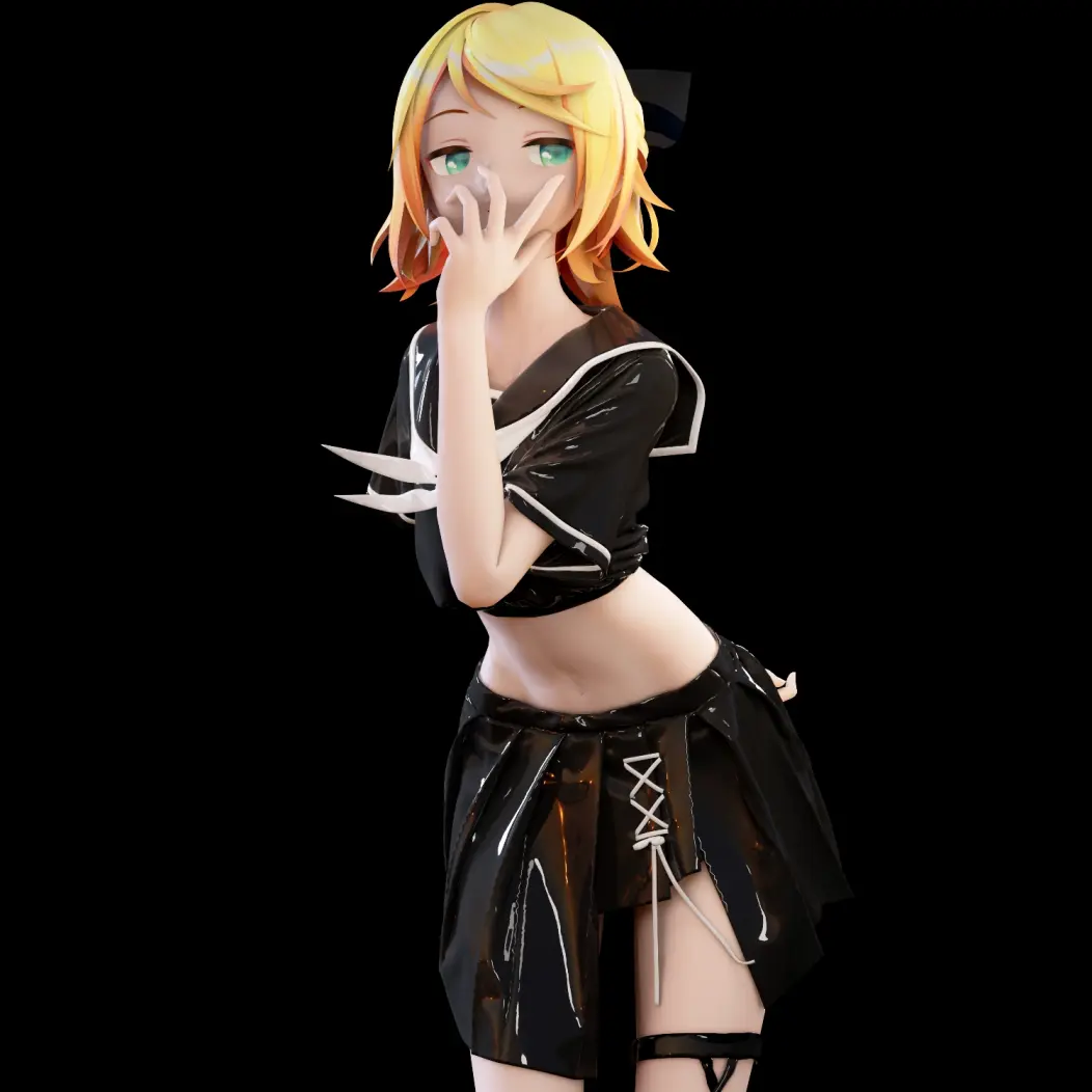 MMD 渲染教程之MD布料解算与Blender渲染